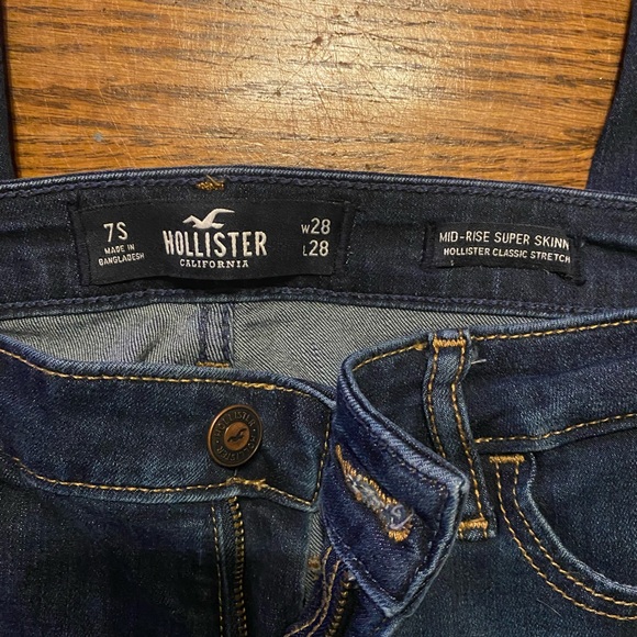 Hollister jeans skinny size 7S / 28 - Picture 3 of 3